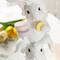 Glitzhome® 17.5" Easter Resin Stacked Bunny with Macaron Table Decor